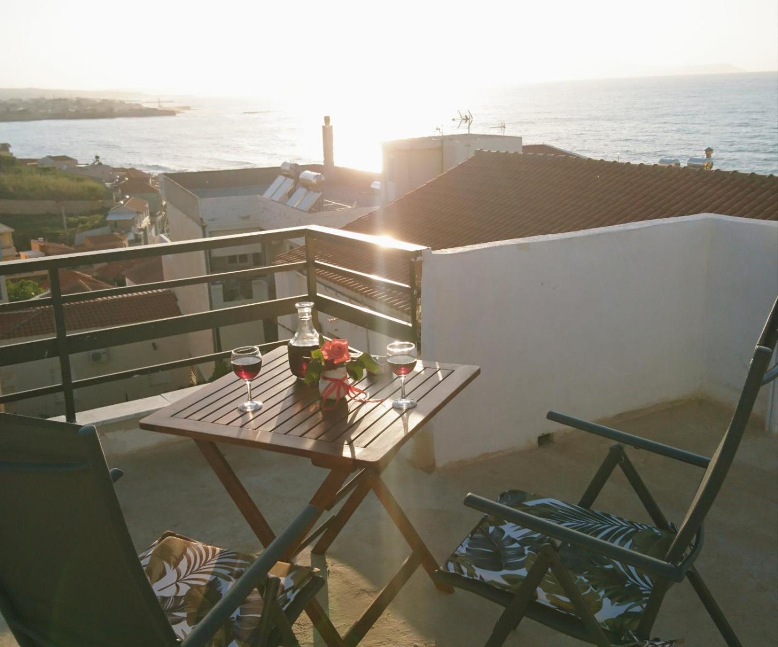 Sunny Family Apartment In Chania Close To The Sea מראה חיצוני תמונה
